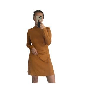 Ribbed Mini skater dress | Long sleeve | New with Tag
